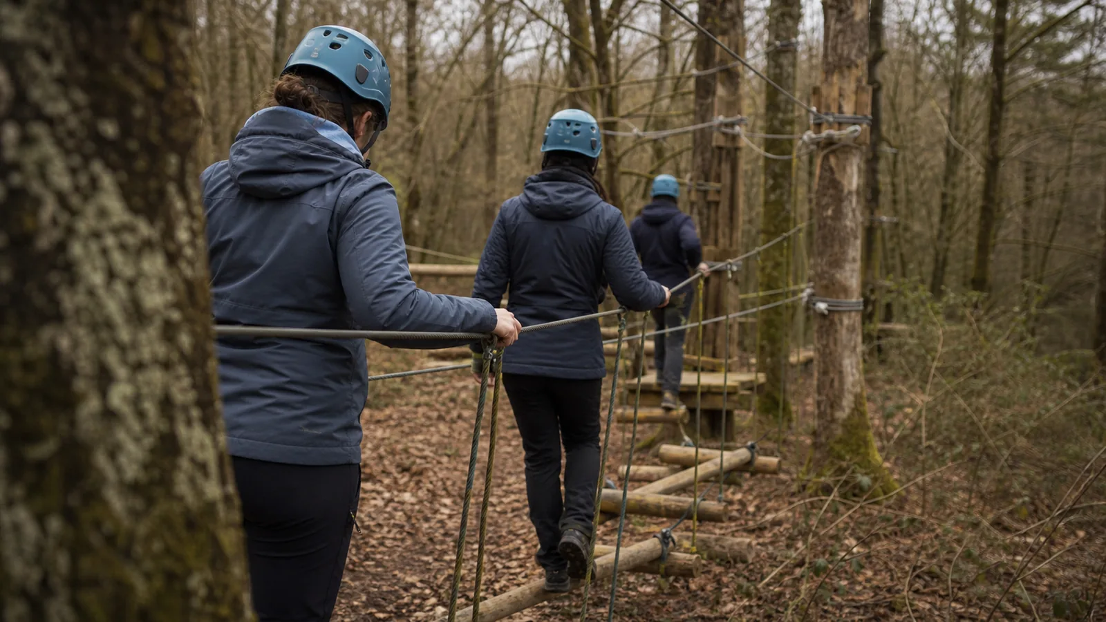 activité de team building d'entrepris en plein aire
