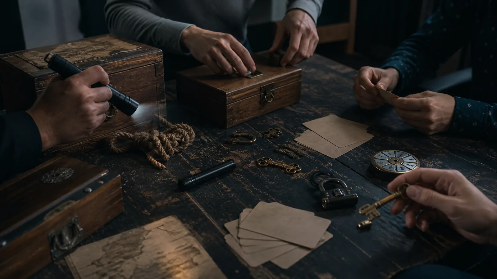 jeux de rôles et escape game