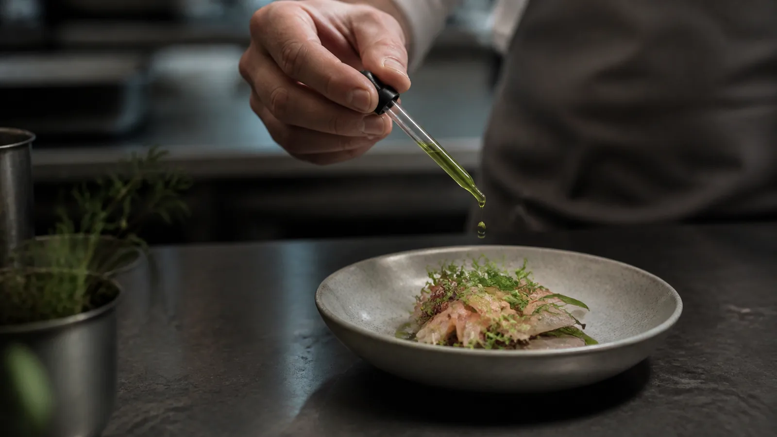 pipette de cuisine moderne