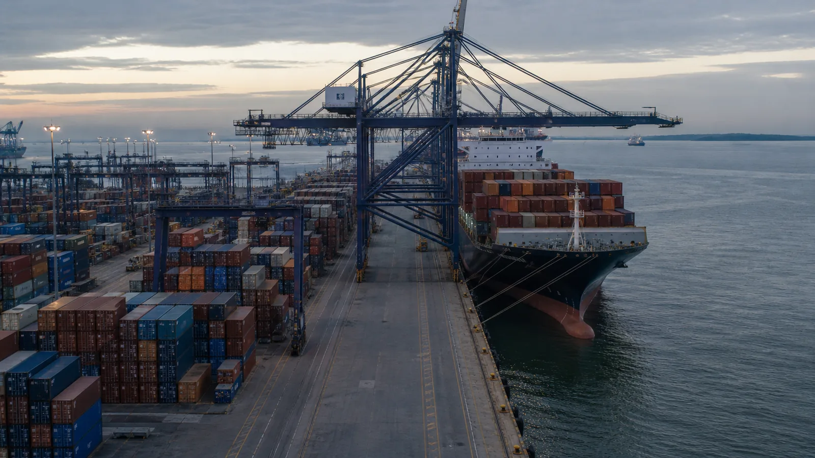 transport maritime en logistique
