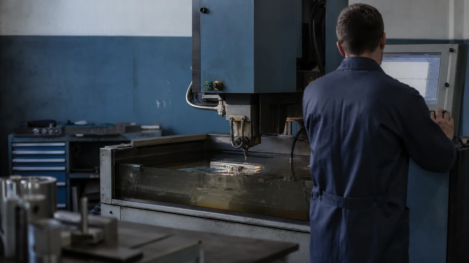technique de l'électroérosion à fil